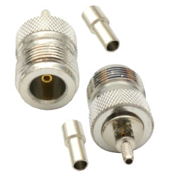 N socket connector for RG174 CRIMPED HQ cable