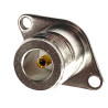 N socket for CHASSIS housing, 2-screw mounting