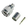 N plug connector for LMR300 cable, crimped