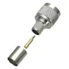 Connector N plug for cable RG8 CRIMPED