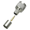 N plug connector for RG8 cable CRIMPED