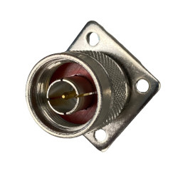 N plug for CHASSIS housing, 4-screw mounting