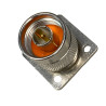 N plug for CHASSIS housing, 4-screw mounting