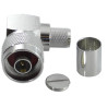 Conector N pentru cablu H1000 RG213, ANGLE