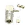 Conector QMA pe cablu RG174, UNG CLAMPED