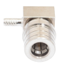 QMA plug connector for RG174 cable CRIMPED ANGLE