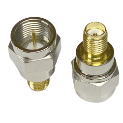 SMA-SOCKET / F-PLUG ADAPTER FOR GSM REPEATERS