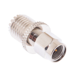 Adapter SMA plug / miniUHF socket