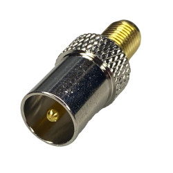 SMA socket/RF plug adapter