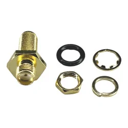 Adapter SMA socket / SMA socket WITH GASKET