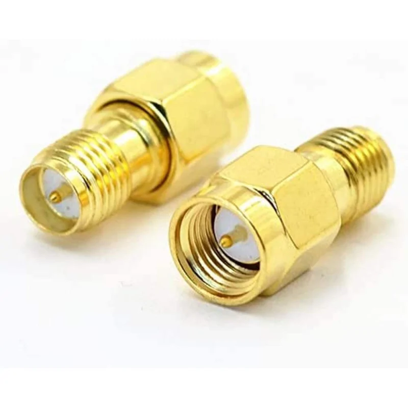 SMA plug/SMA-RP socket adapter