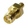 SMA socket/SMB plug adapter