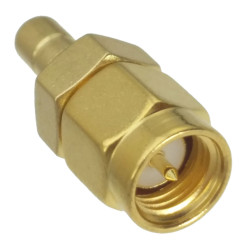 Adapter SMA plug / SMB plug