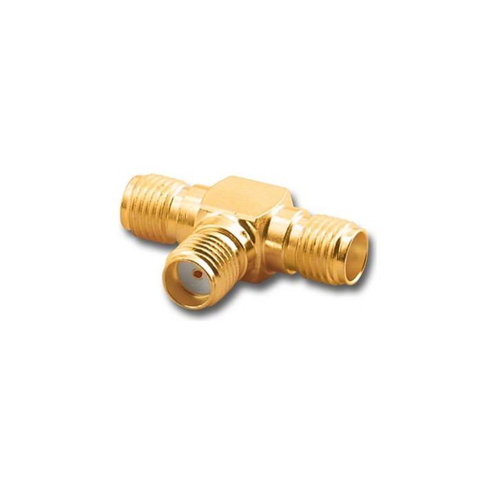 T-piece SMA socket / SMA socket / SMA socket
