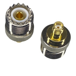 SMA socket/UHF socket adapter