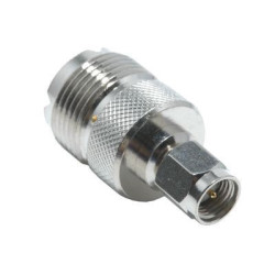 Adapter SMA plug / UHF socket