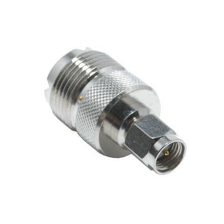 Adapter SMA plug / UHF socket