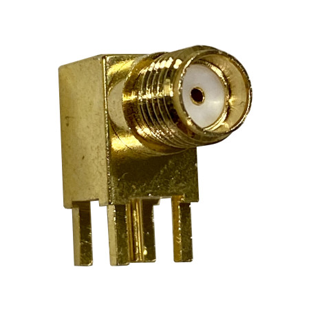 SMA socket for PCB - ANGLED