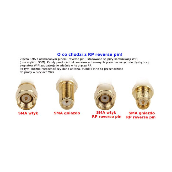 SMA female connector for RG174 cable CRIMP ANGLED