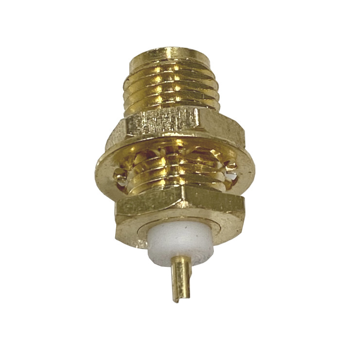 SMA-RP socket for CHASSIS housing - STRAIGHT