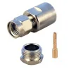 CONNECTOR SMA RP plug for cable H155 TWISTED