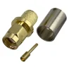 SMA RP plug connector for CNT300 cable, crimped