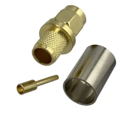 Conector SMA RP pentru cablu LMR300, sertizat