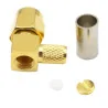 Conector SMA-RP pentru cablu RG58, ANGLE CRAMP