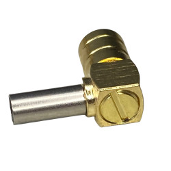 Conector priză SMB pentru cablu RG174, ANGLE