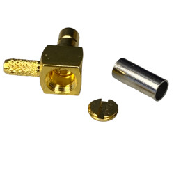 Conector SMB pe cablu RG174 ANGLE