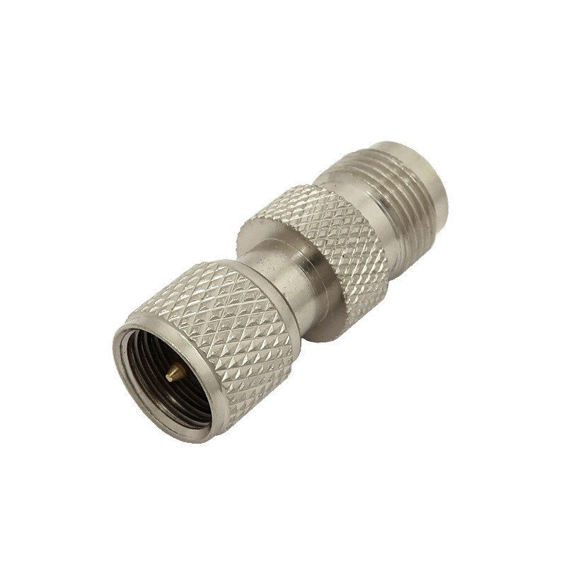 TNC socket/miniUHF plug adapter