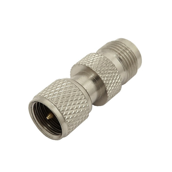TNC socket/miniUHF plug adapter