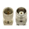 TNC socket/miniUHF plug adapter