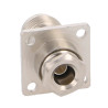 TNC RG58 socket for CHASSIS housing, 4-way mount