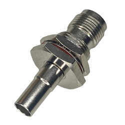 Connector TNC RP socket for RG58 cable crimped V2