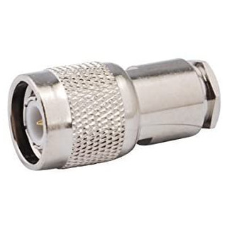 TNC plug connector for RG58 cable, TWISTED