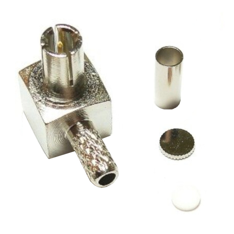 Ma Studio Adattatore Coassiale RF Da QMA Femmina A SMA Maschio, Impedenza 50 Ohm, Placcato In Oro, Per Alte Frequenze Adattatore Rf Placcato Oro Bydpete - Foto 5