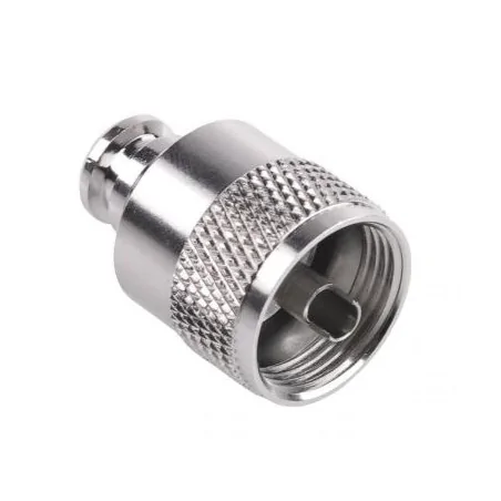 UHF plug connector for RG59 cable, screw-on