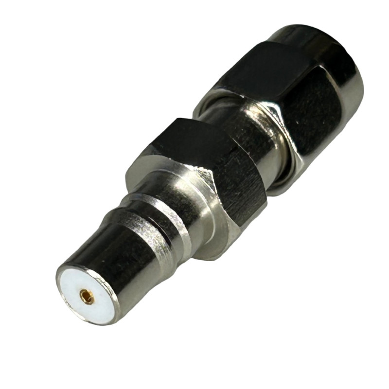 QMA adapter socket to SMA-RP plug WATERPROOF