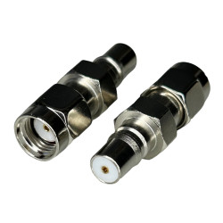 QMA adapter socket to SMA-RP plug WATERPROOF