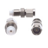 FME socket/SMA plug adapter