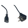 POWER CABLE C13 straight / SHUCKO angled 0.8m