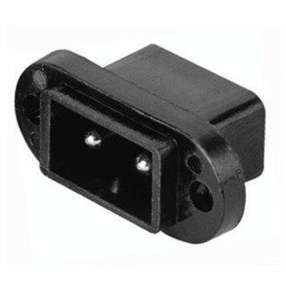 RF connector C8 AC230V/5A polarized power socket