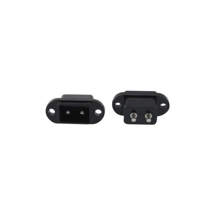 RF connector C8 AC230V/5A polarized power socket