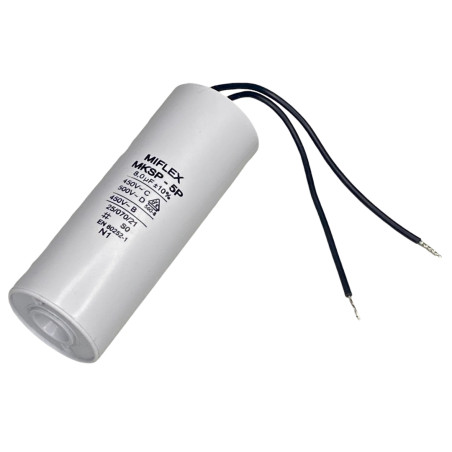 MIFLEX 8uF 450Vac POLISH v2 motor capacitor