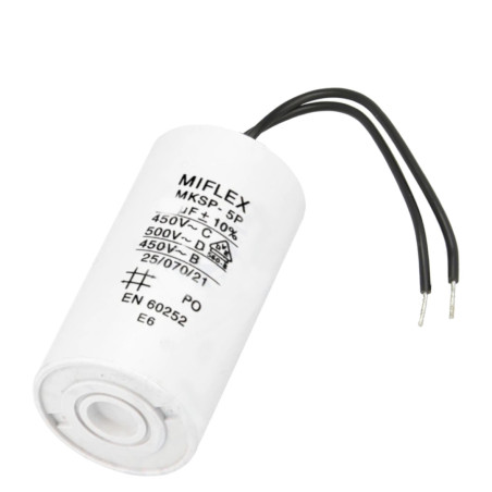 MIFLEX 10uF 450Vac POLISH V2 motor capacitor