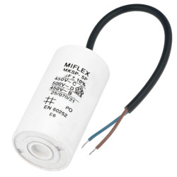 Motor capacitor MIFLEX 12uF 450Vac POLSKI