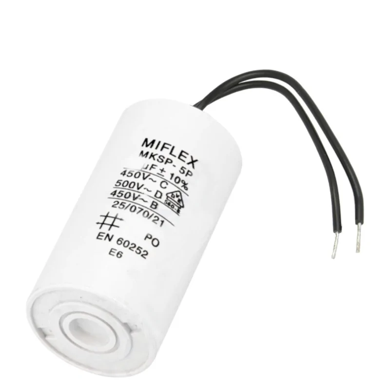 Motor capacitor MIFLEX 30uF 450Vac POLSKI