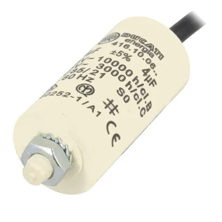 WORKING motor capacitor 4uF/425V - DUCATI