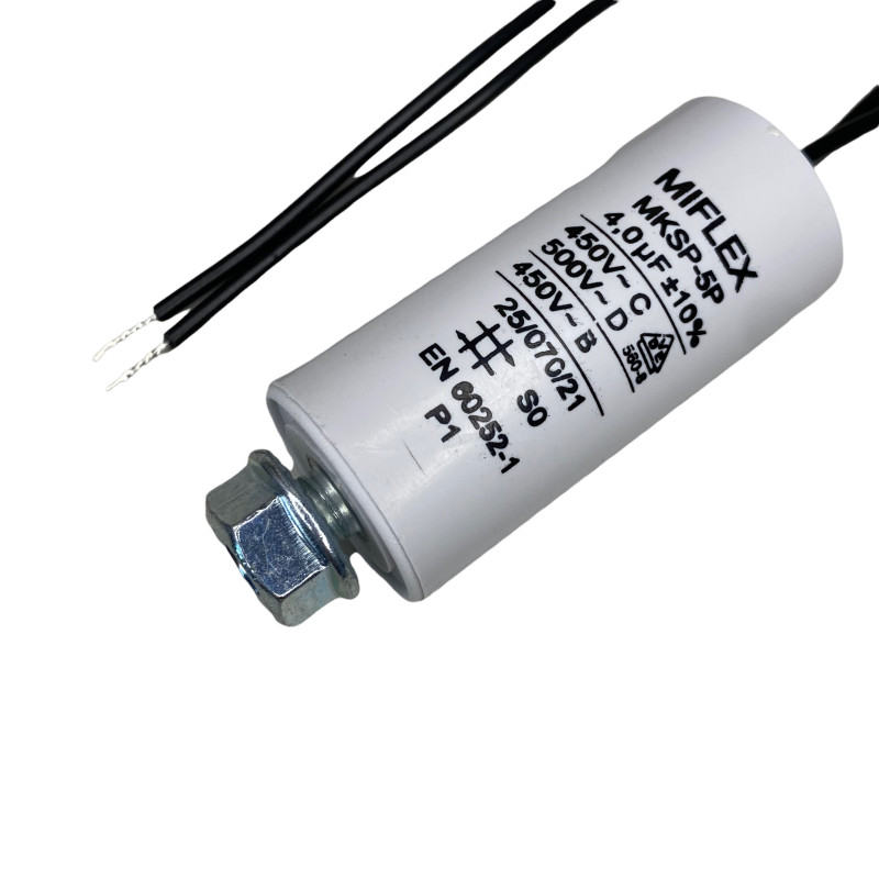 MIFLEX 4uF 450V motor capacitor POLISH